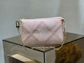 Louis Vuitton Mini Pochette Accessoires M81140 Apricot Leather - Default Title - View 1