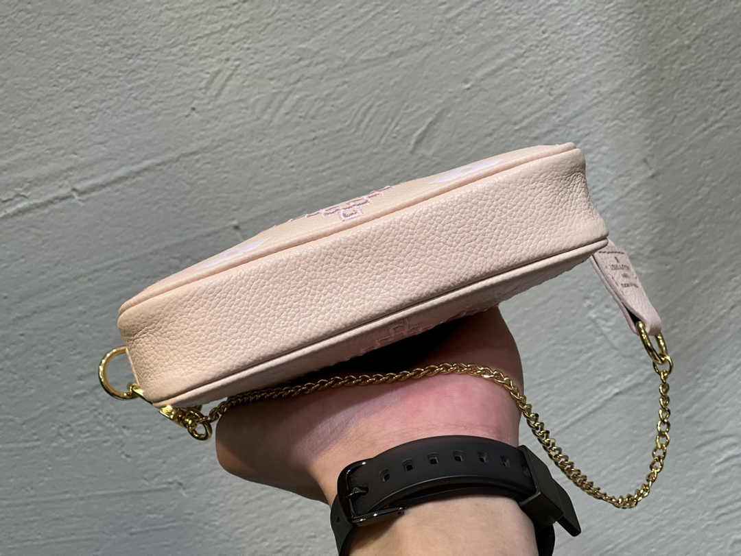 Louis Vuitton Mini Pochette Accessoires M81140 Apricot Leather - Default Title - View 4