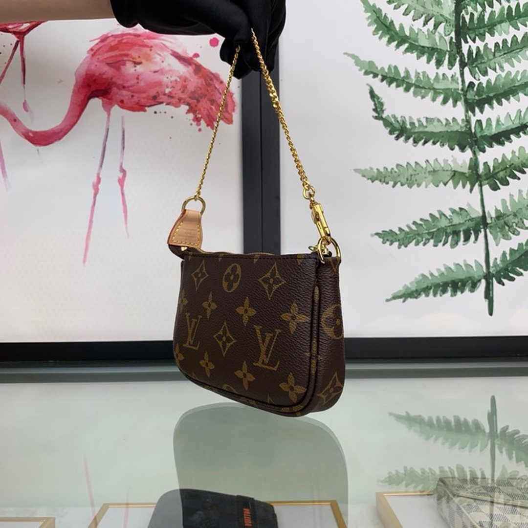 Louis Vuitton Mini Pochette Accessoires M58009 Monogram canvas - Default Title - View 4