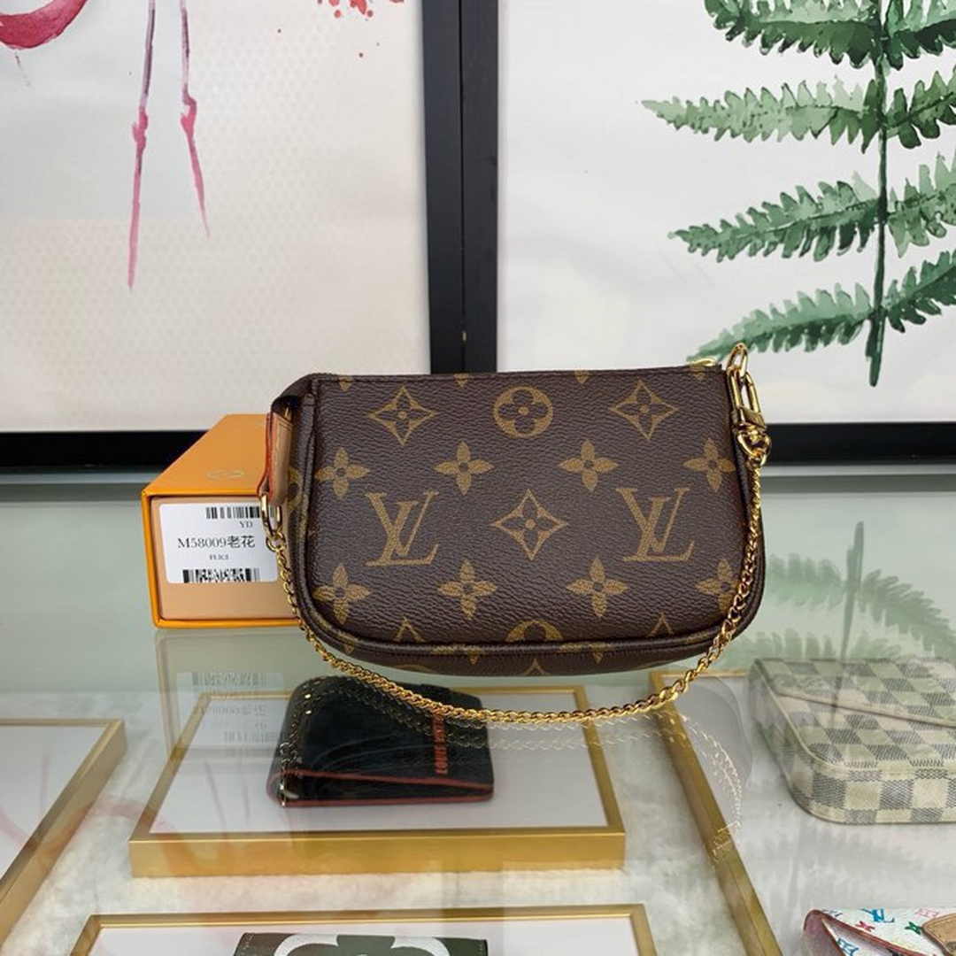 Louis Vuitton Mini Pochette Accessoires M58009 Monogram canvas - Default Title - View 7