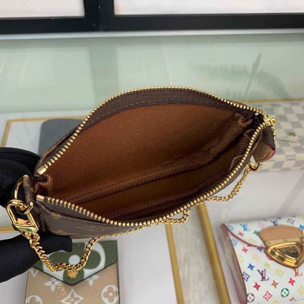 Louis Vuitton Mini Pochette Accessoires M58009 Monogram canvas - Default Title - View 3
