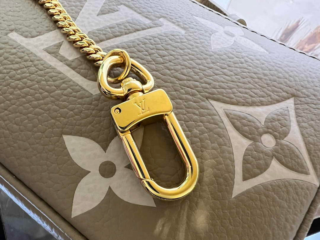 Louis Vuitton Mini Pochette Accessoires M80501 Gray Leather - Default Title - View 7