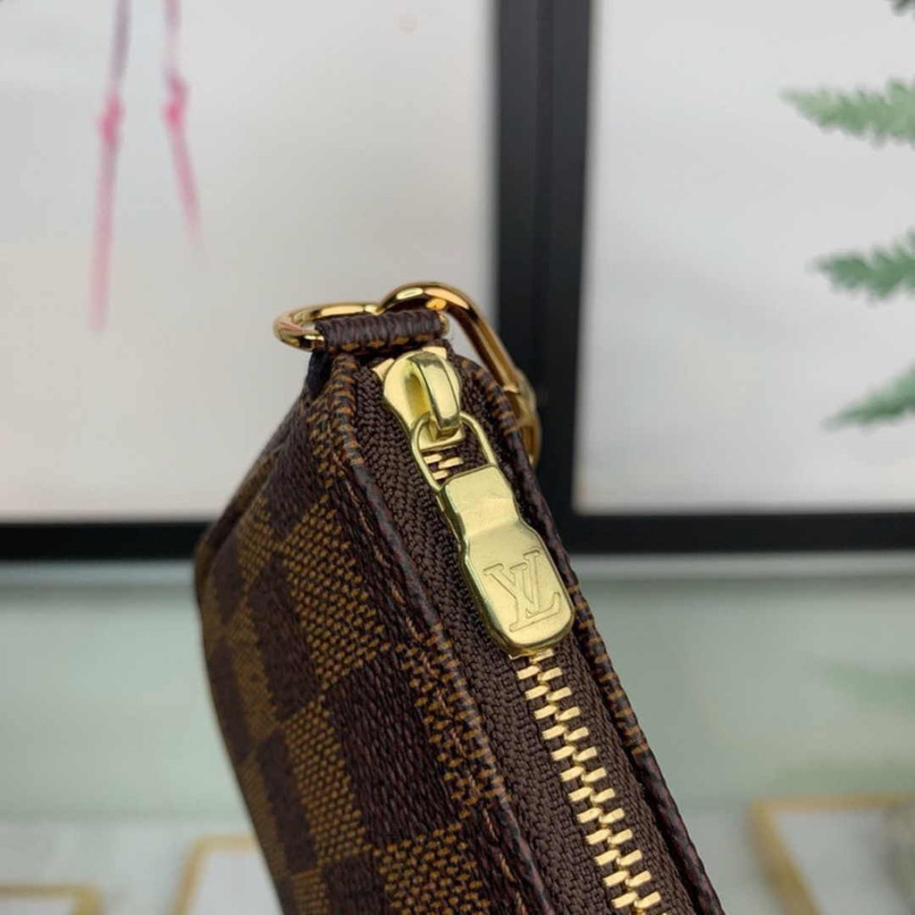 Louis Vuitton Mini Pochette Accessoires N58009 Damier Ebene canvas - Default Title - View 5