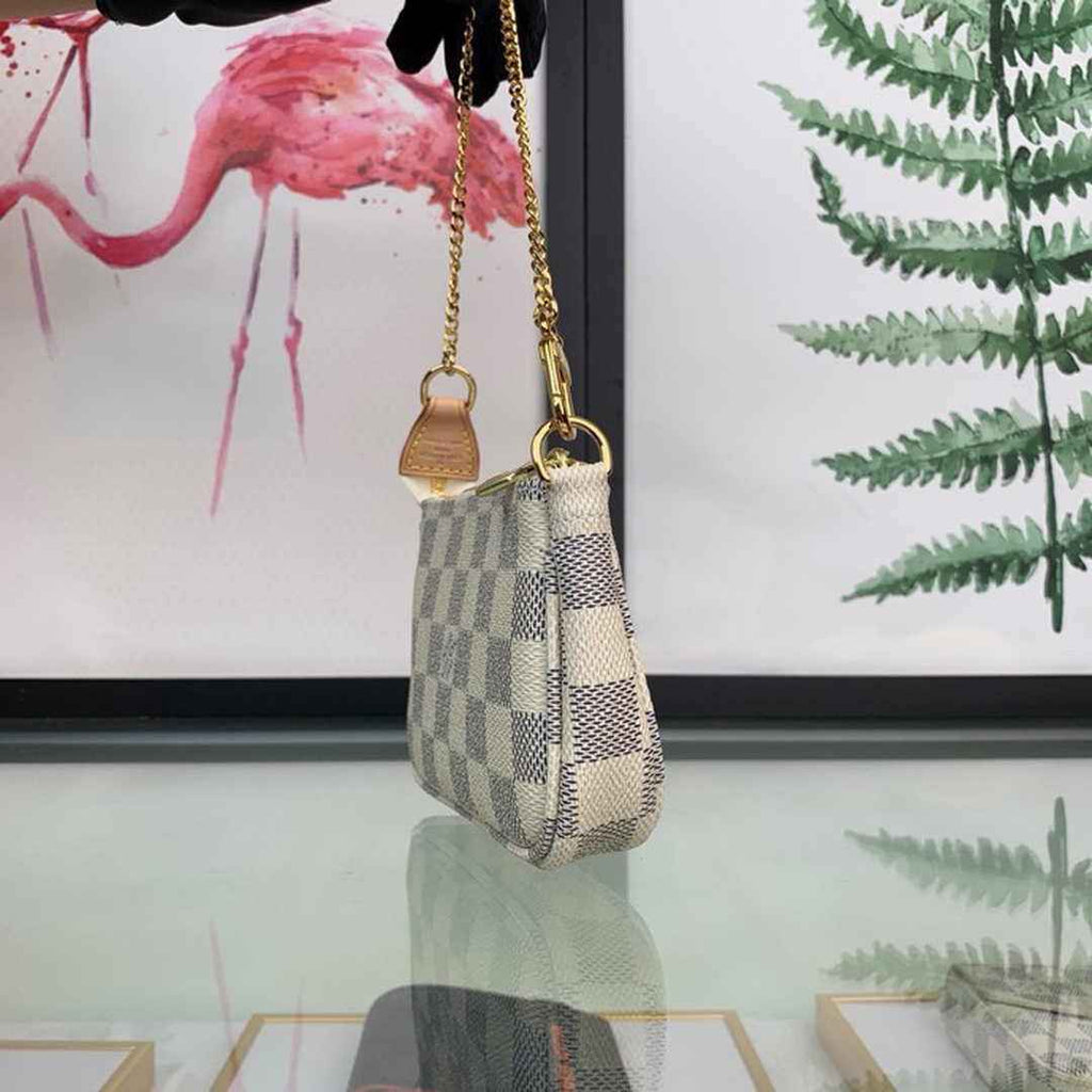 Louis Vuitton Mini Pochette Accessoires N58010 Damier Azur canvas - Default Title - View 4