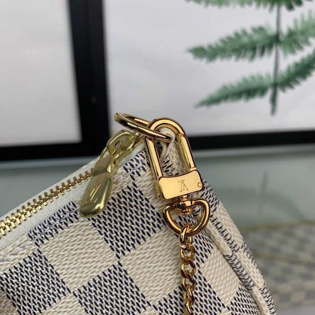 Louis Vuitton Mini Pochette Accessoires N58010 Damier Azur canvas - Default Title - View 8