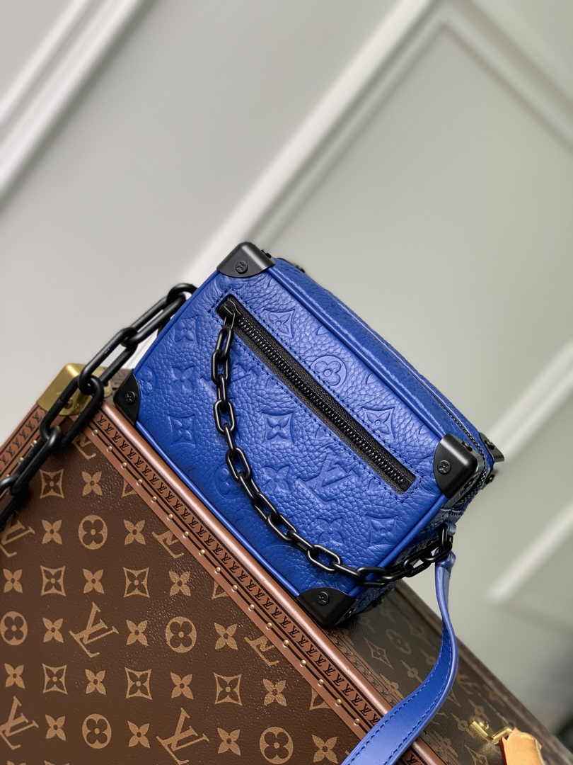 Louis Vuitton Mini Soft Trunk M11673 Blue - Default Title - View 1