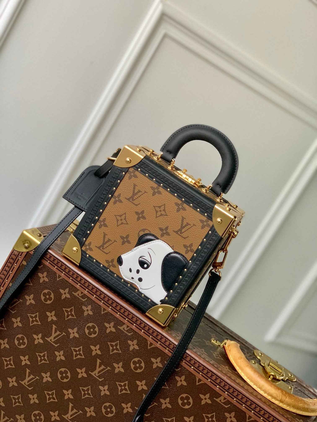 Louis Vuitton Mini Square Trunk Dalmatien M11206 - Default Title - View 1