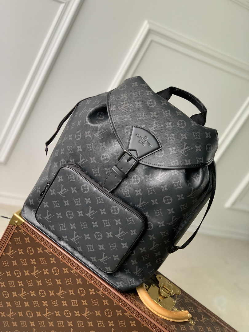 Louis Vuitton Montsouris Backpack M46683 Monogram Canvas