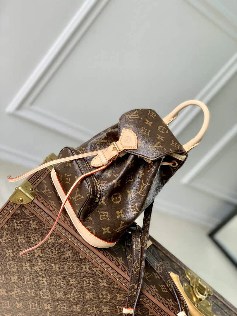 Louis Vuitton Montsouris Mini Backpack, M11199 Monogram canvas