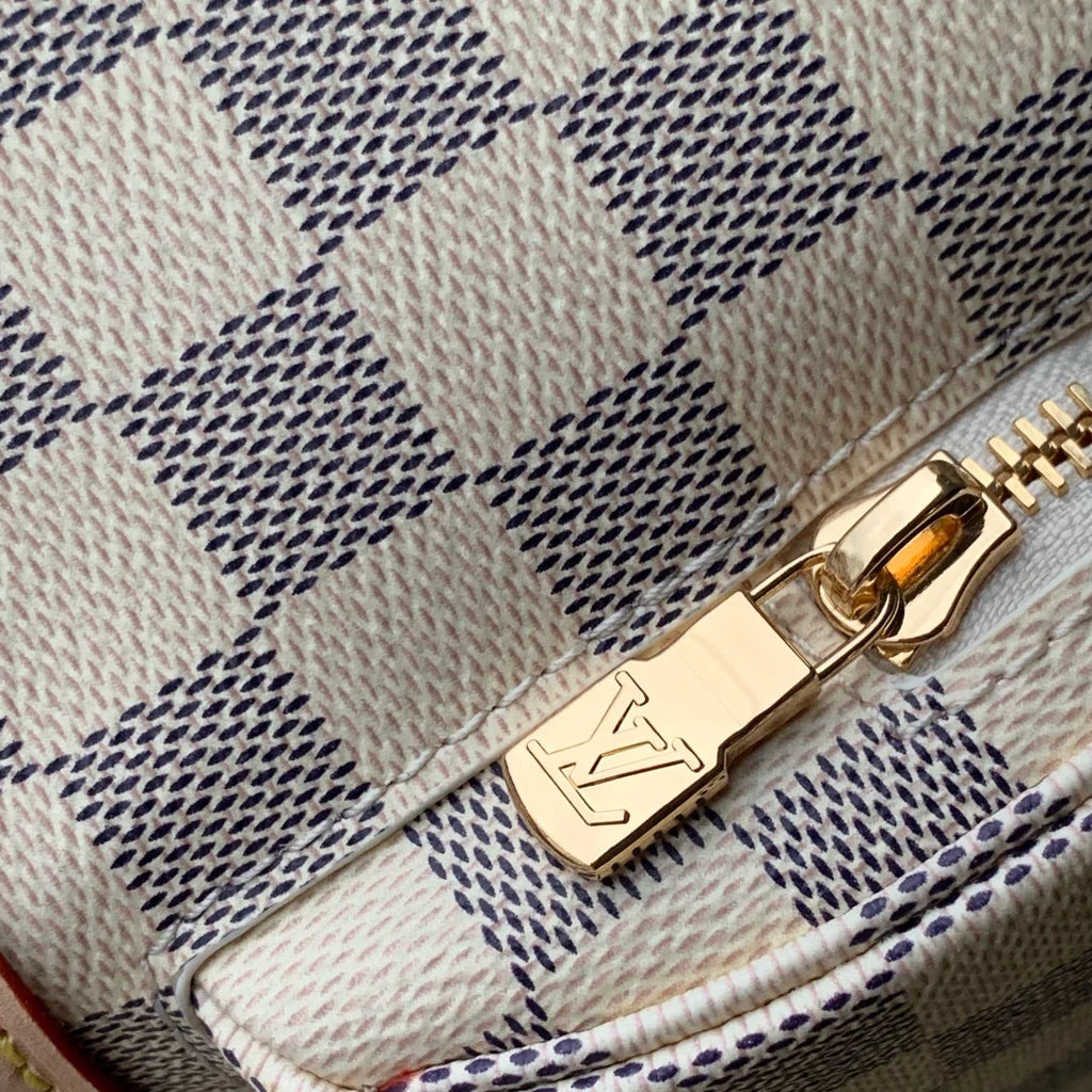 Louis Vuitton Montsouris PM Bag Damier Azur N00120