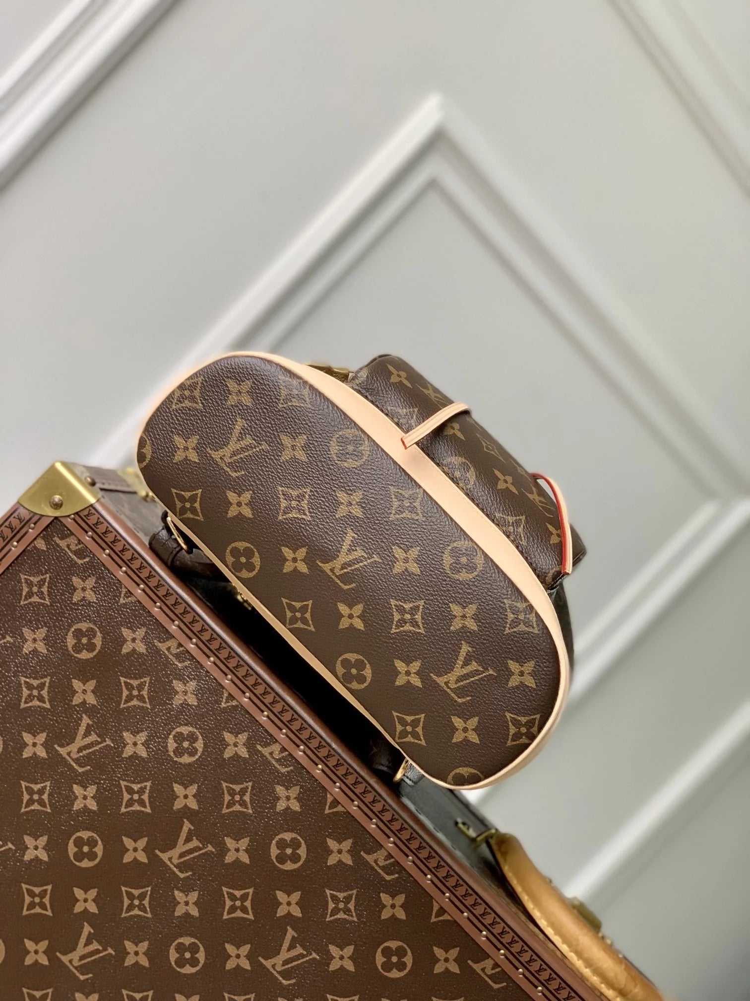 Louis Vuitton Montsouris PM Backpack M11198 LV Monogram
