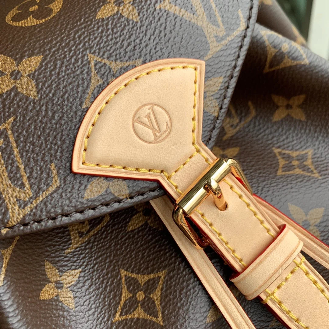 Louis Vuitton Montsouris PM Backpack M11198 LV Monogram