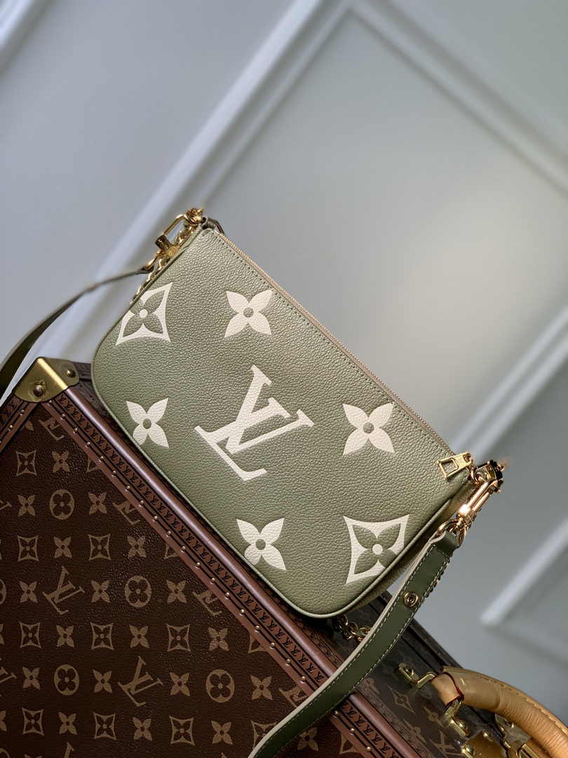 Louis Vuitton Multi Pochette M22670 Monogram Empreinte Leather - Default Title - View 2