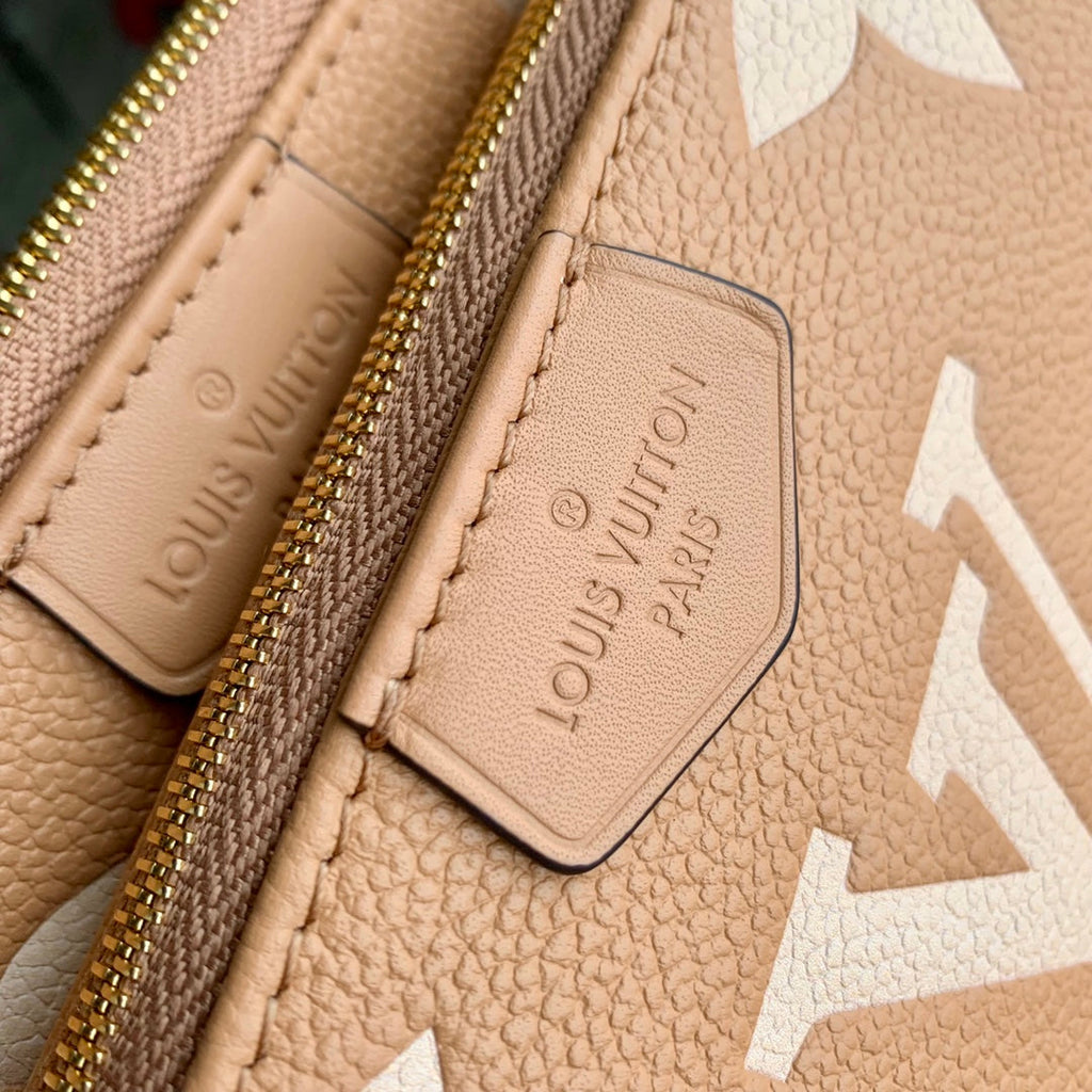 Louis Vuitton Multi Pochette M80399 Tan Monogram Leather - Default Title - View 5
