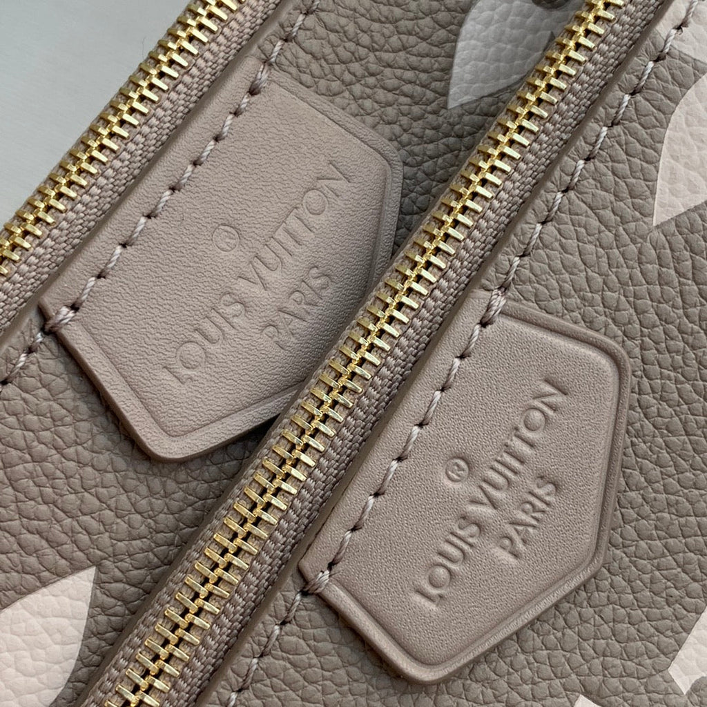 Louis Vuitton Multi Pochette M80399 Gray Monogram Leather - Default Title - View 5