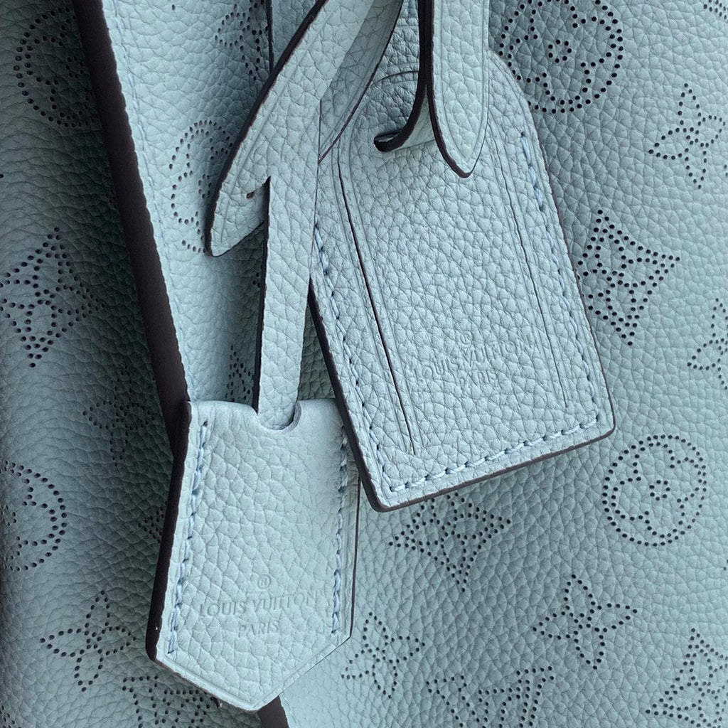 Louis Vuitton Muria Bucket Bag M55906 - Blue Leather Handbag