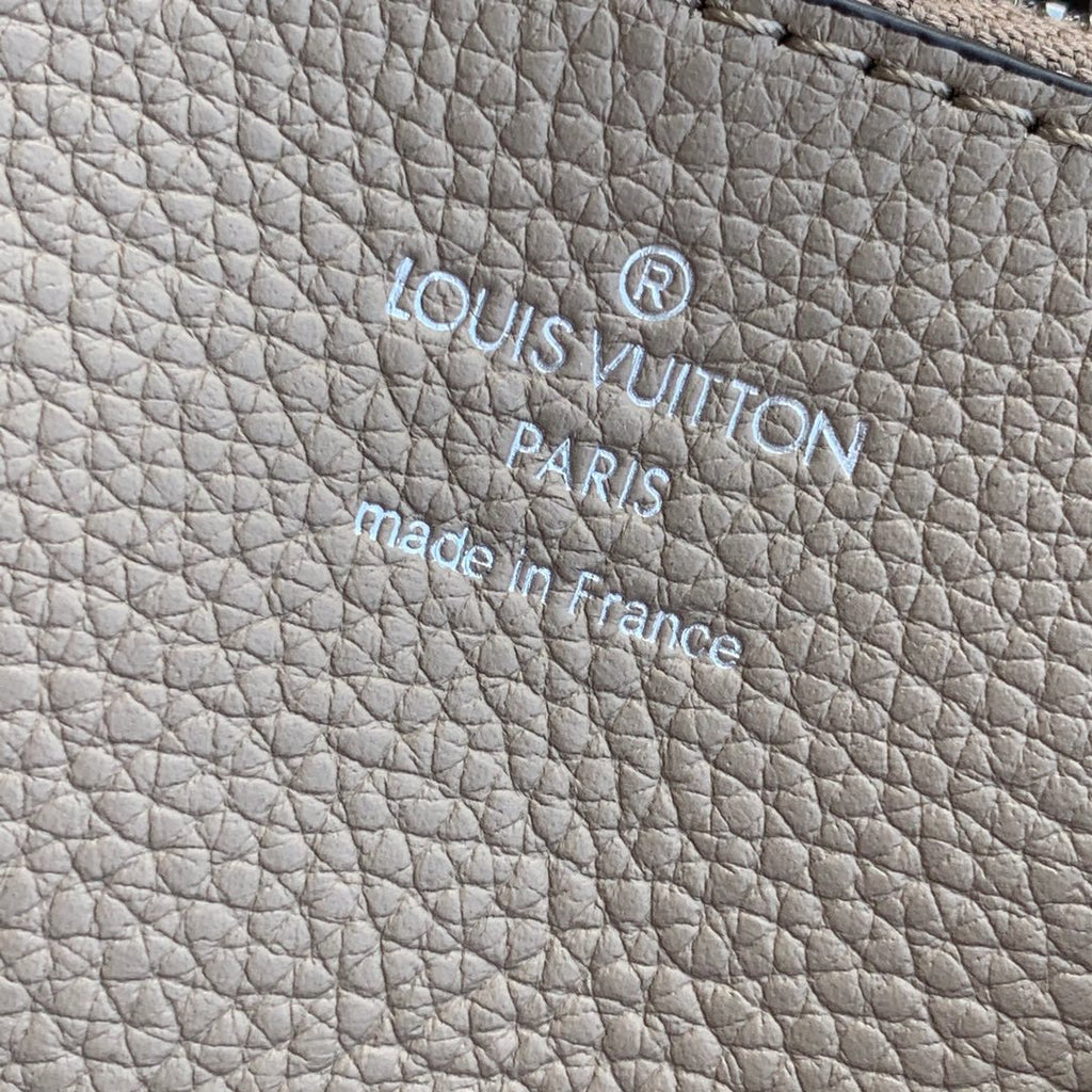 Louis Vuitton Muria Bucket Bag M55799 - Gray Leather Handbag