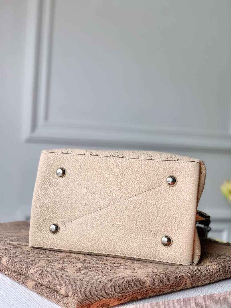 Louis Vuitton Muria Bucket Bag M55801 - Beige Leather Handbag