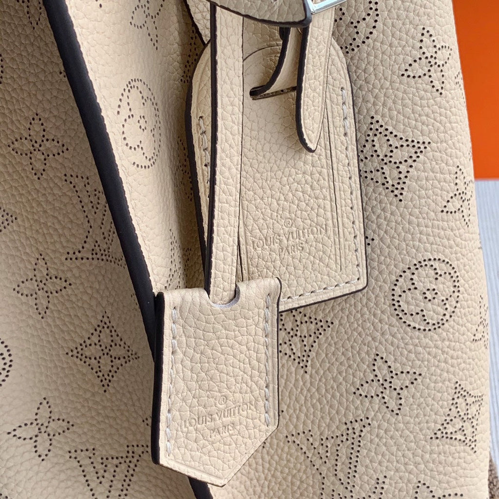Louis Vuitton Muria Bucket Bag M55801 - Beige Leather Handbag
