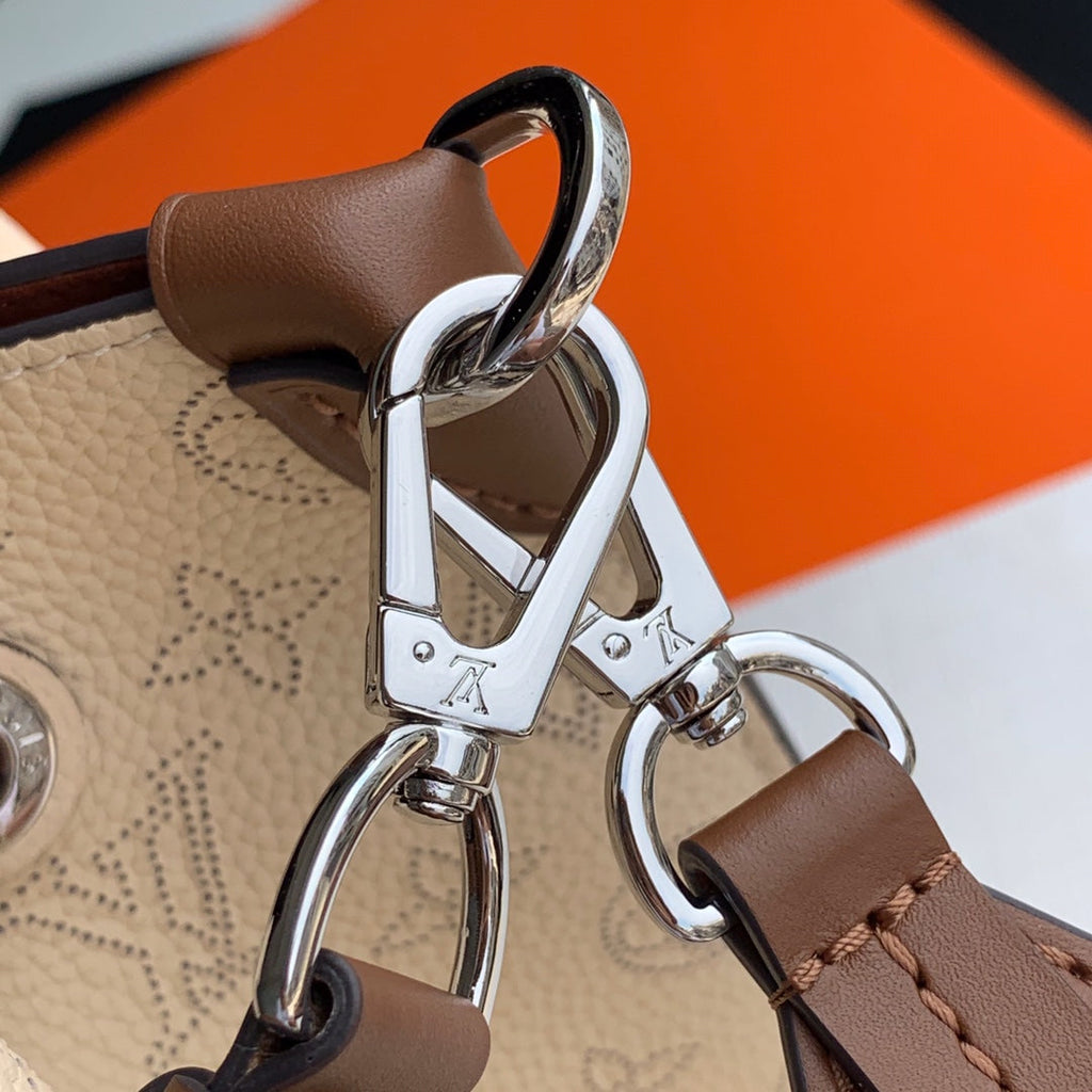 Louis Vuitton Muria Bucket Bag M55801 - Beige Leather Handbag