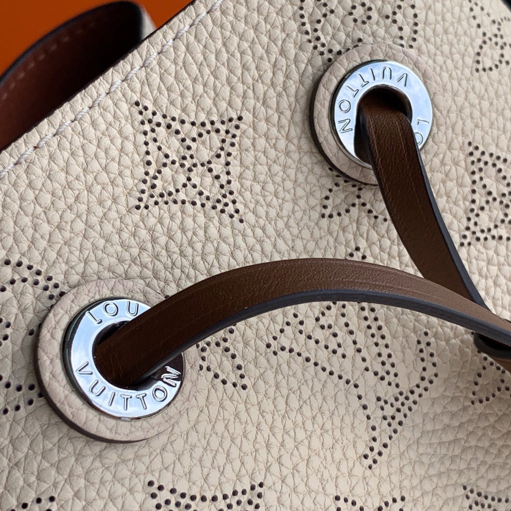 Louis Vuitton Muria Bucket Bag M55801 - Beige Leather Handbag