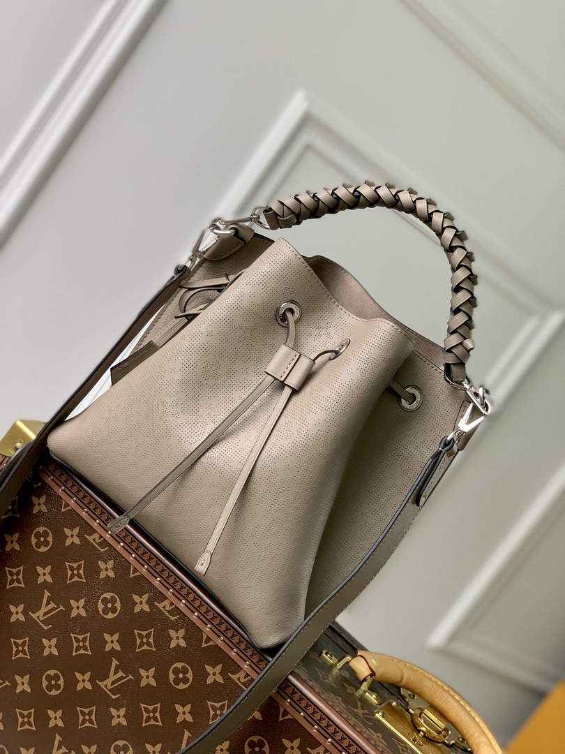 Louis Vuitton Muria Bucket Bag M21006 - Apricot Leather Handbag