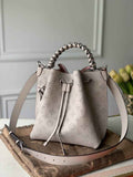 Louis Vuitton Muria Bucket Bag M55800 - Apricot Leather Handbag