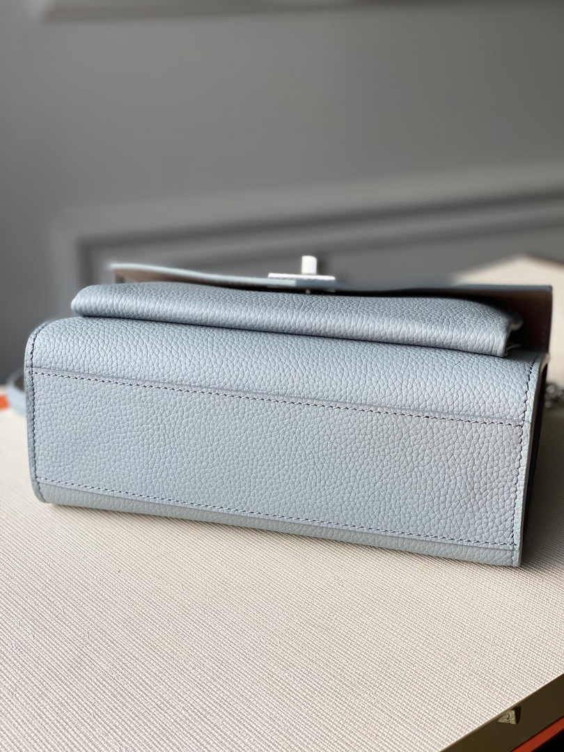 Louis Vuitton Mylockme Chain Bag M51418 Blue Leather - Default Title - View 4