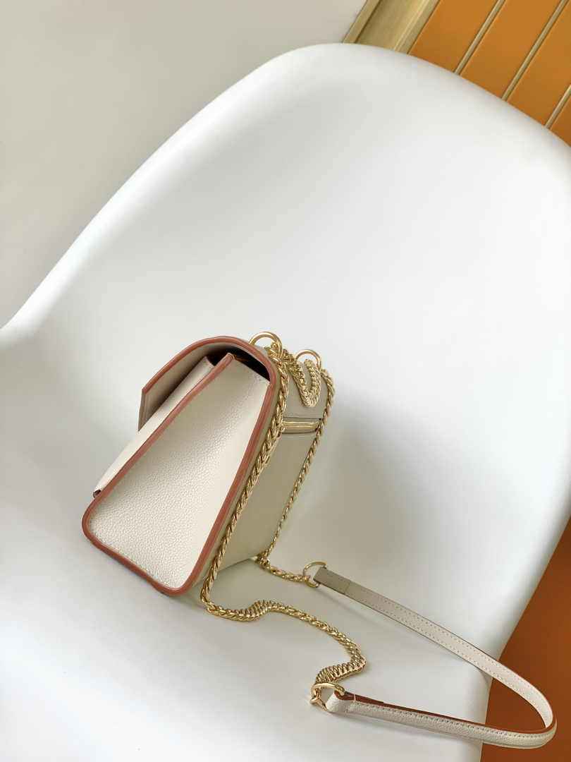 Louis Vuitton Mylockme Chain Bag M56137 Beige Leather - Default Title - View 2