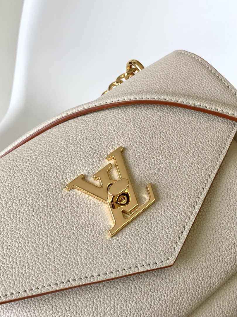 Louis Vuitton Mylockme Chain Bag M56137 Beige Leather - Default Title - View 5