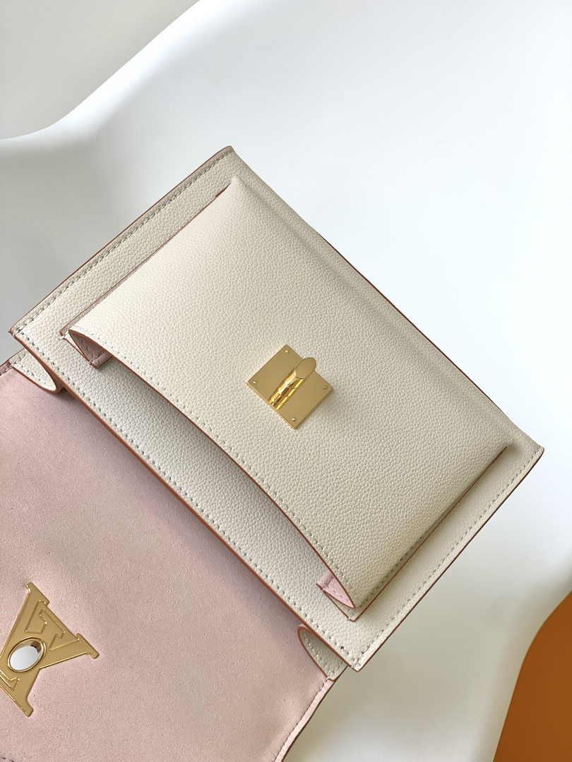 Louis Vuitton Mylockme Chain Bag M56137 Beige Leather - Default Title - View 7