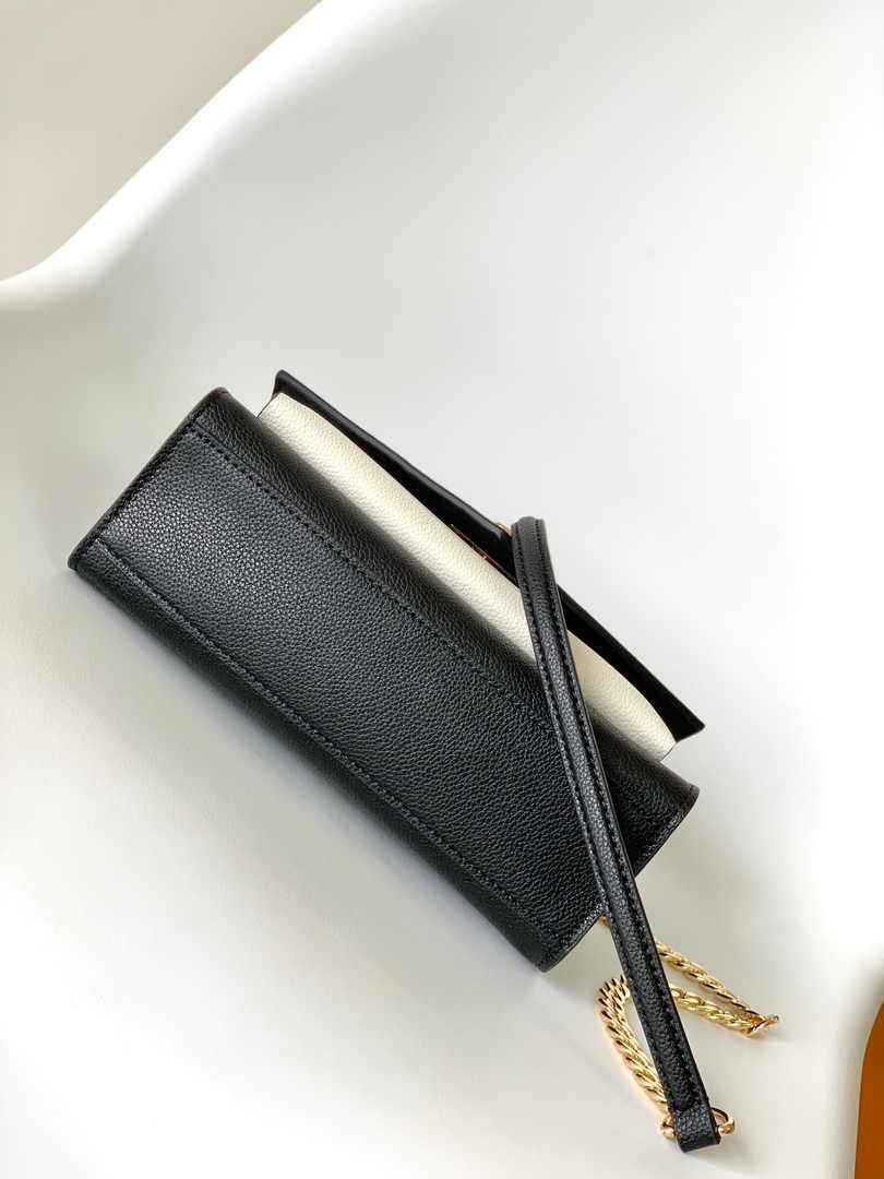 Louis Vuitton Mylockme Chain Bag M82121 Black Leather - Default Title - View 4