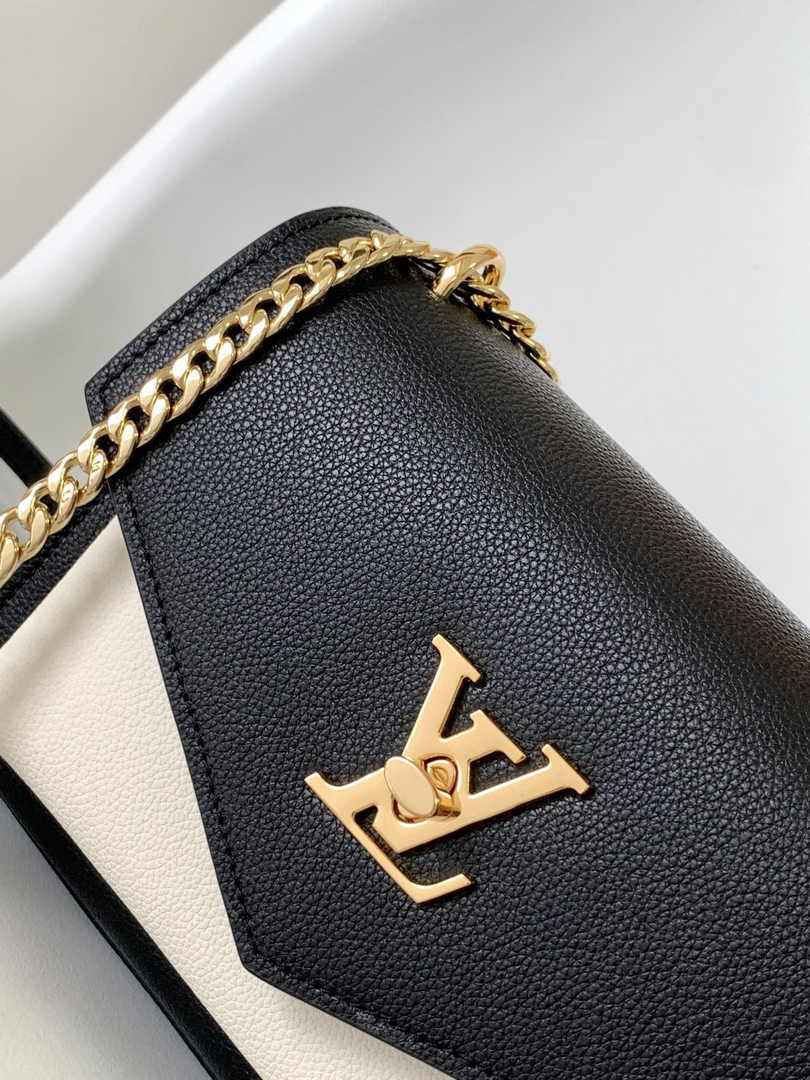 Louis Vuitton Mylockme Chain Bag M82121 Black Leather - Default Title - View 5