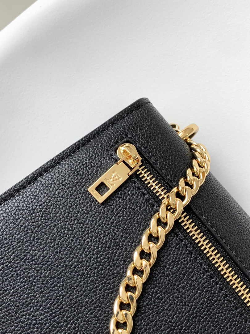 Louis Vuitton Mylockme Chain Bag M82121 Black Leather - Default Title - View 6