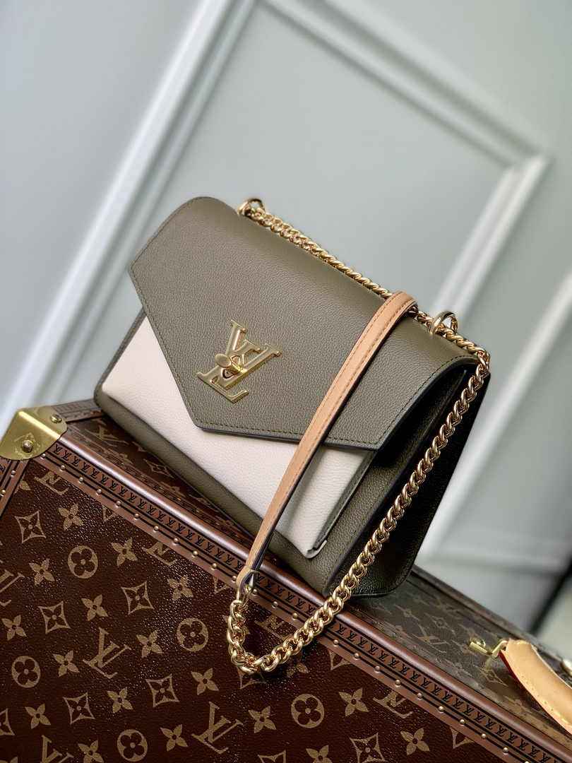 Louis Vuitton Mylockme Chain Bag M51418 Green Leather - Default Title - View 2