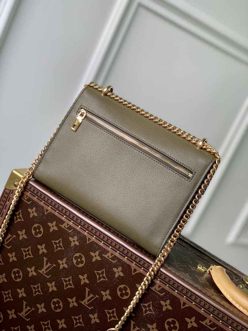 Louis Vuitton Mylockme Chain Bag M51418 Green Leather - Default Title - View 3