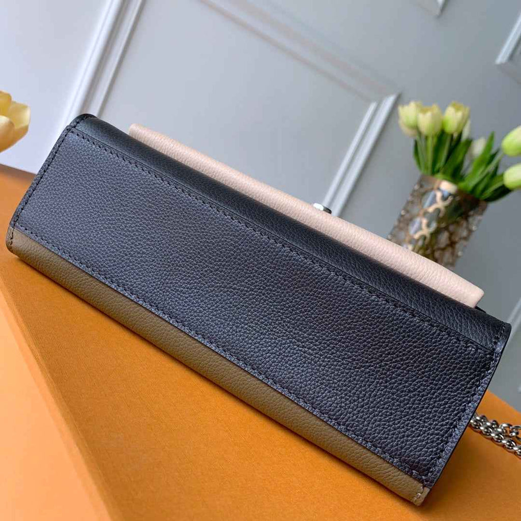 Louis Vuitton Mylockme Chain Bag M51418 Black Green Leather - Default Title - View 4