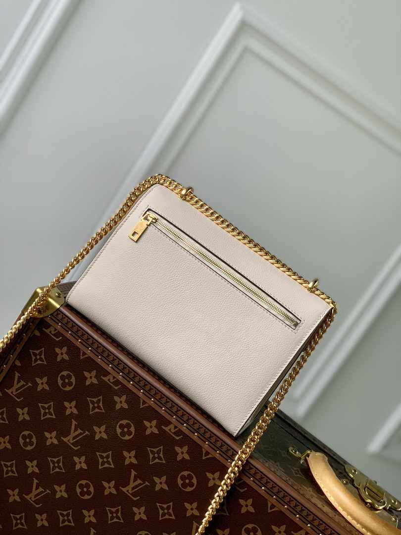 Louis Vuitton Mylockme Chain Bag M51418 Beige Pink Leather - Default Title - View 3