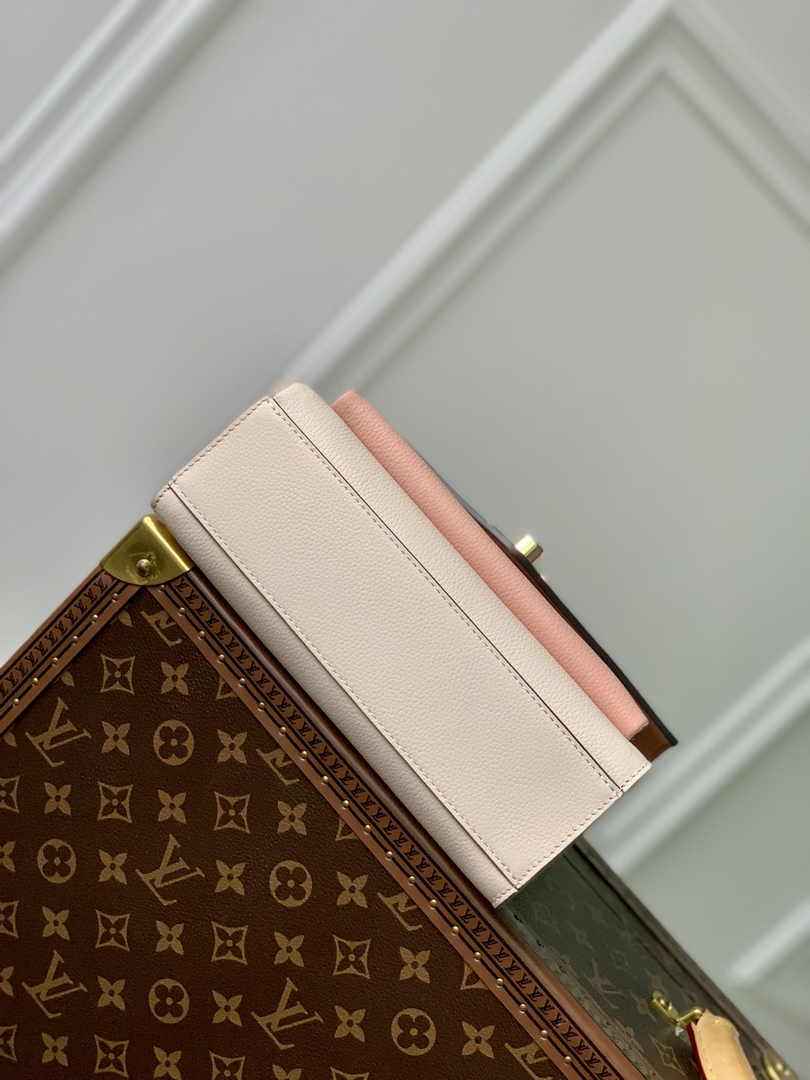 Louis Vuitton Mylockme Chain Bag M51418 Beige Pink Leather - Default Title - View 4