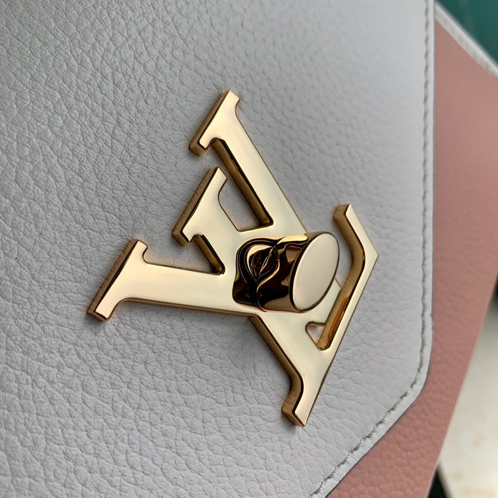 Louis Vuitton Mylockme Chain Bag M51418 Beige Pink Leather - Default Title - View 5