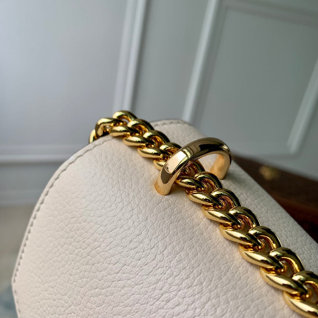 Louis Vuitton Mylockme Chain Bag M51418 Beige Pink Leather - Default Title - View 7
