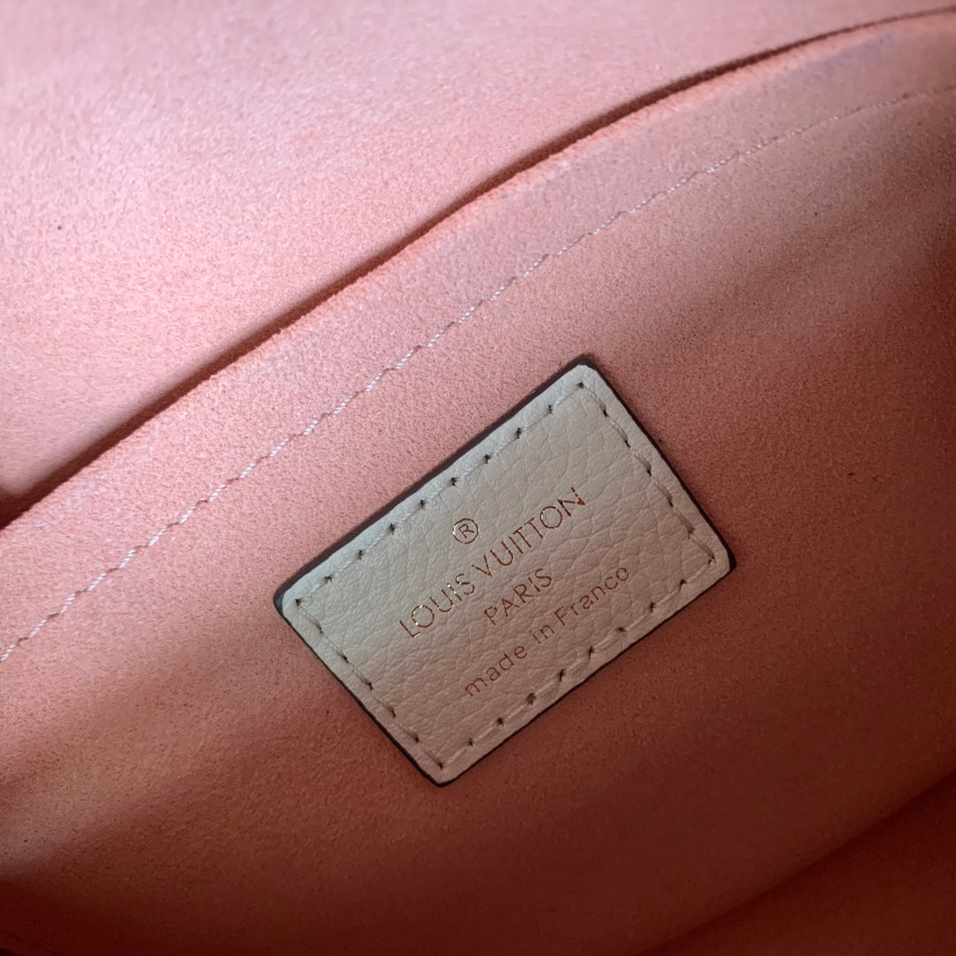 Louis Vuitton Mylockme Chain Bag M51418 Beige Pink Leather - Default Title - View 9