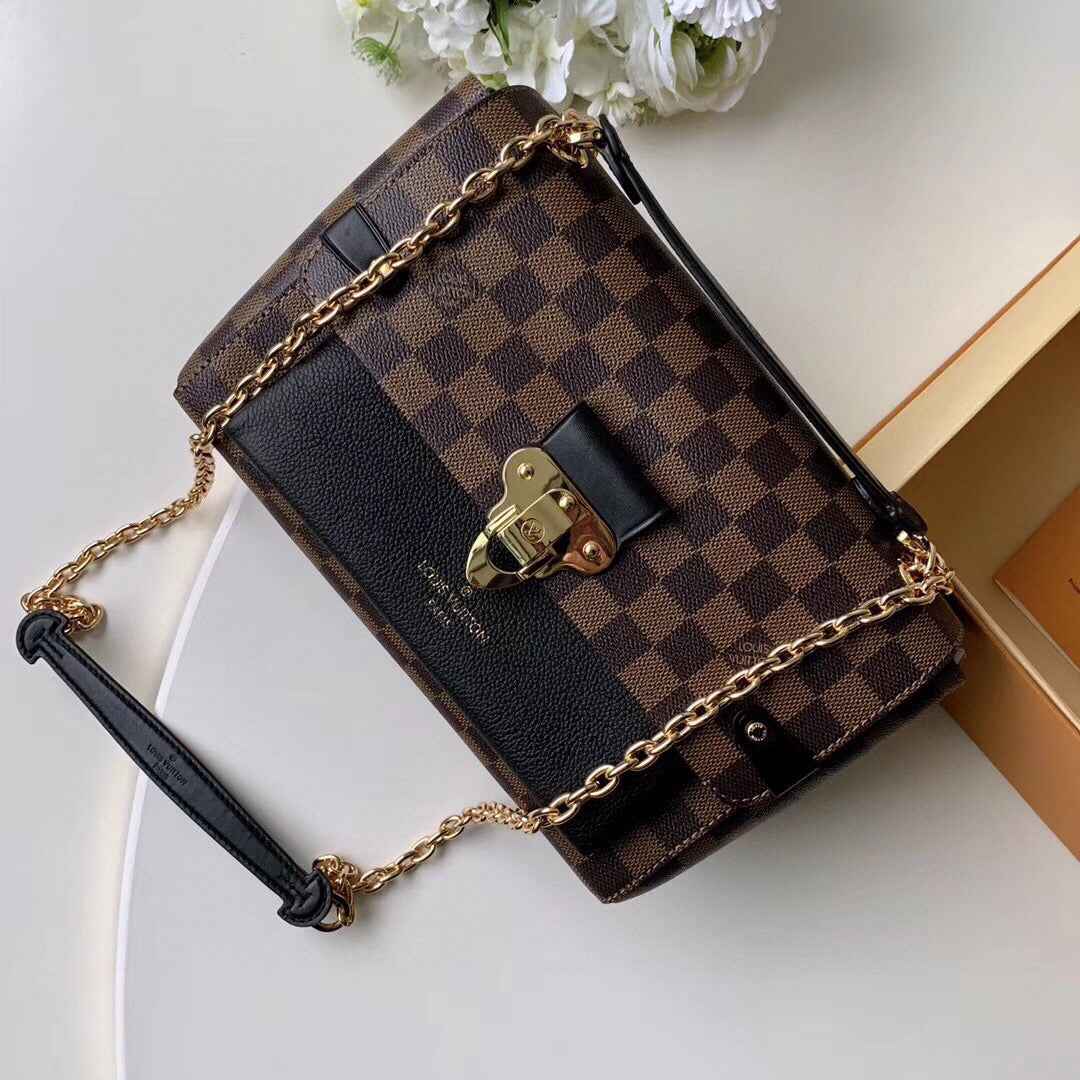 Louis Vuitton N40108 Vavin PM Damier Ebene Black