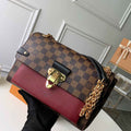 Louis Vuitton N40109 Vavin PM Damier Ebene Red