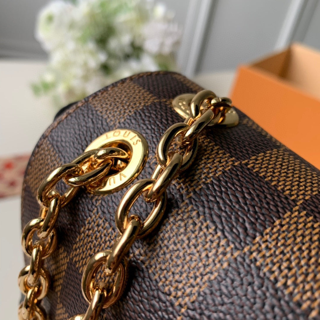Louis Vuitton N40109 Vavin PM Damier Ebene Red - Default Title - View 5