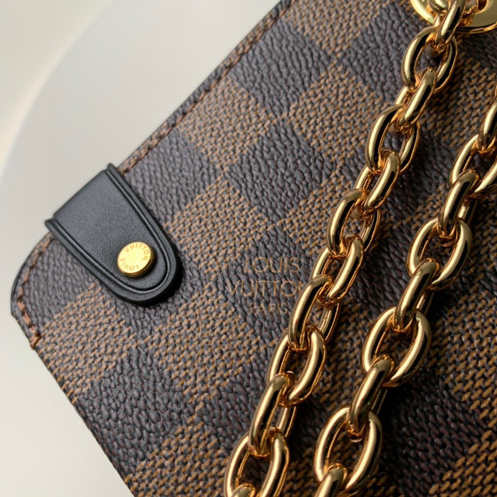 Louis Vuitton N40109 Vavin PM Damier Ebene Red - Default Title - View 7
