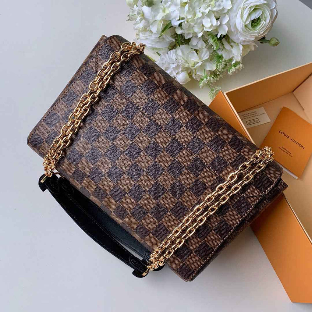 Louis Vuitton N40113 Vavin PM Damier Ebene Beige