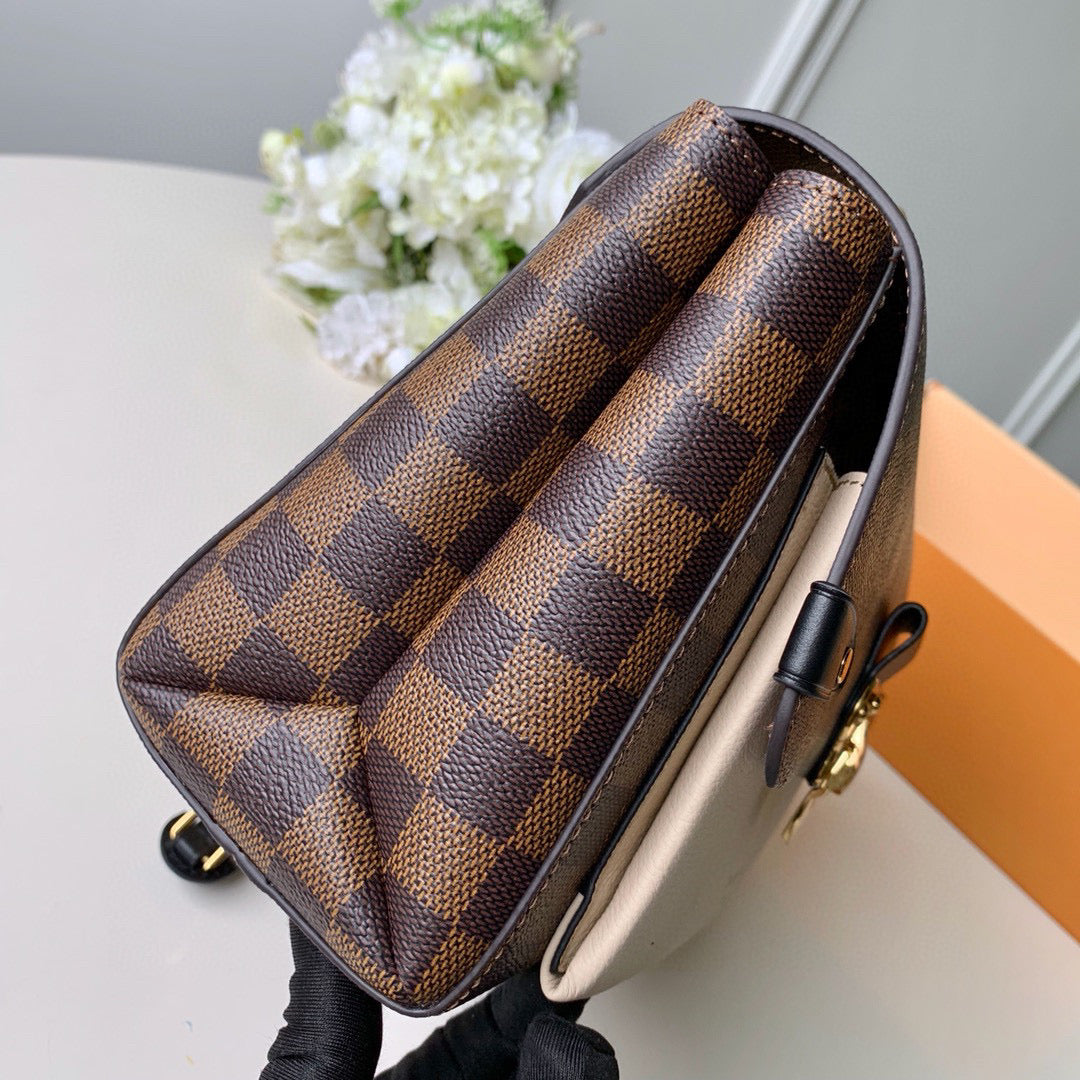 Louis Vuitton N40113 Vavin PM Damier Ebene Beige - Default Title - View 6