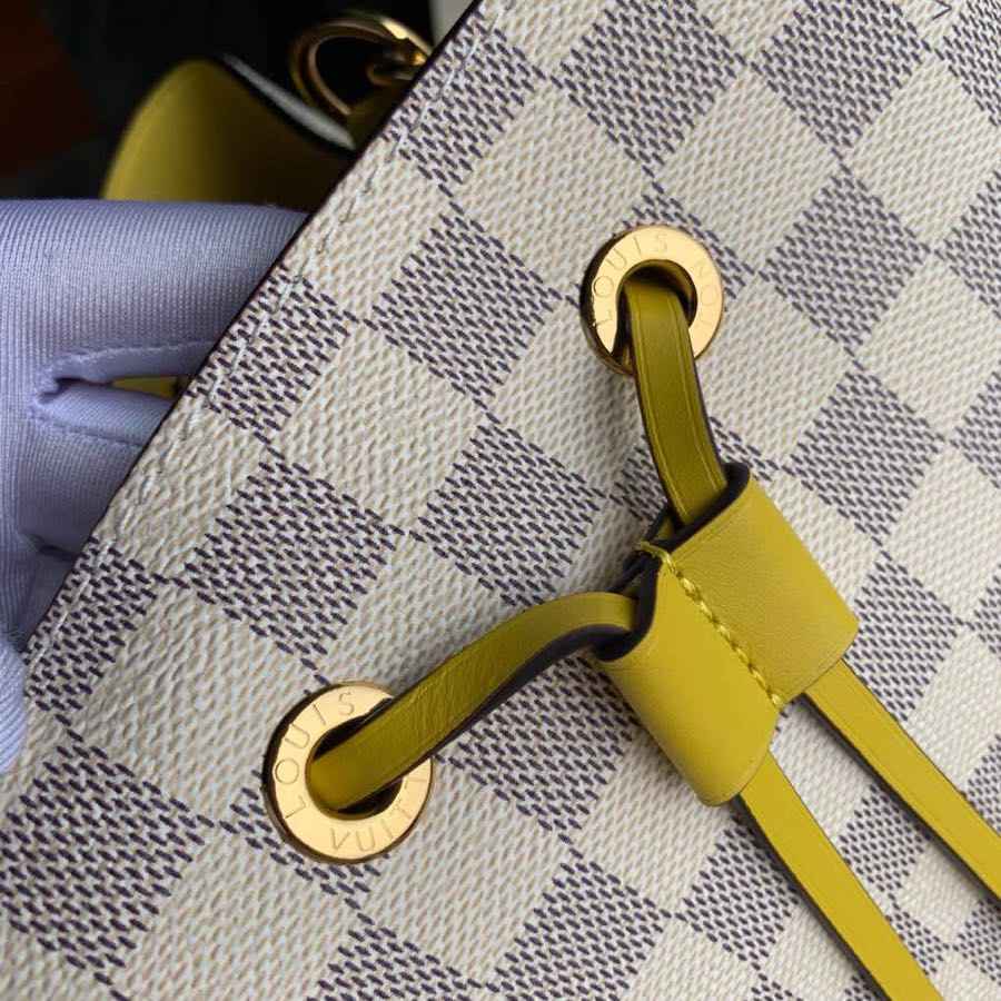 Louis Vuitton N40151 NéoNoé MM Bucket Bag Damier Azur Canvas