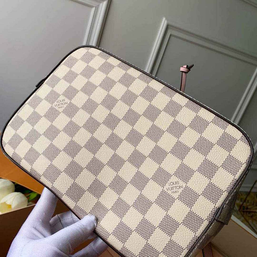 Louis Vuitton N40152 NéoNoé MM Bucket Bag Damier Azur Canvas